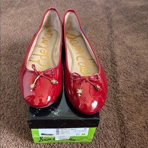 Sam Edelman Kids Glossy Red Dress Shoes
